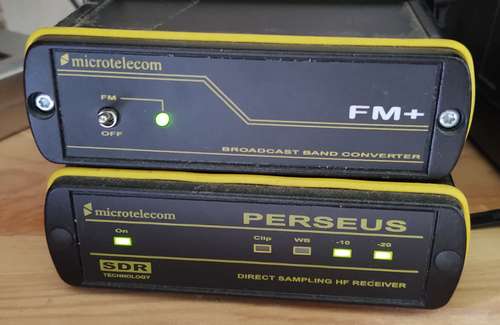 Perseus SDR with FM+ converter