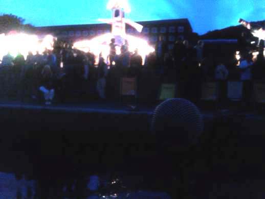 Kieler Woche vom Ponton